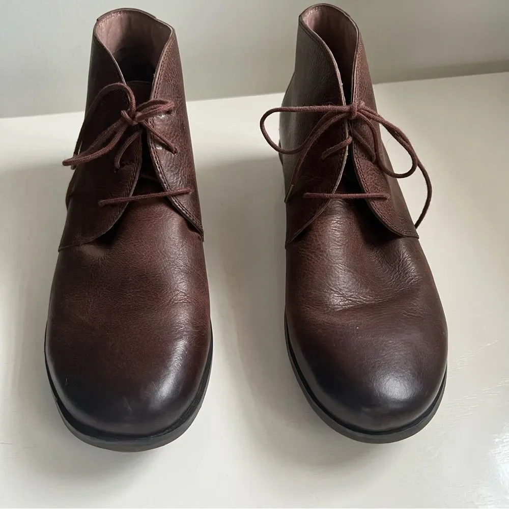 Dansko Joy Boot Ankle Bootie Brown Leather Size 11.5 Comfort